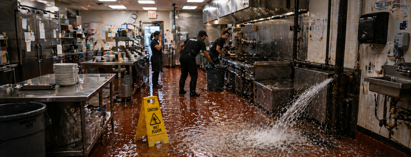 Emergency Commercial Plumbing Services