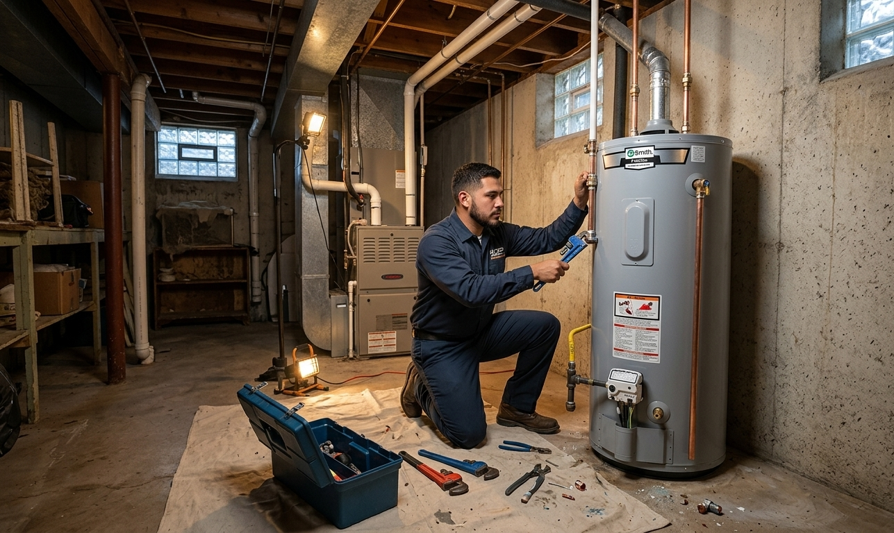 water heater replacement North County
